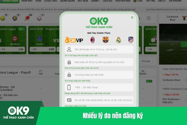 Nhiều lý do nên đăng ký